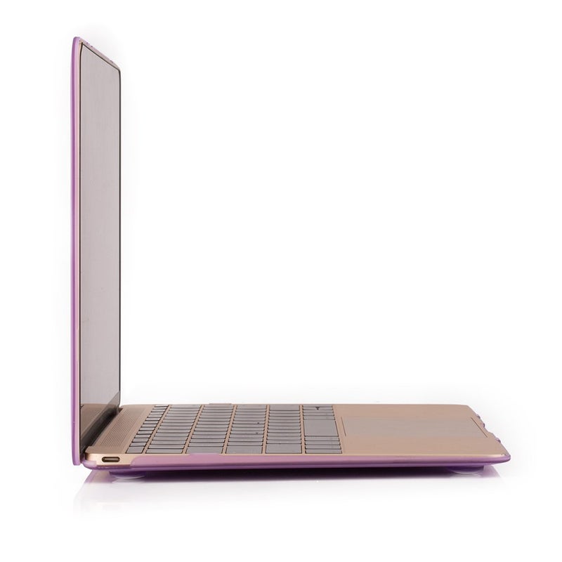 RUBAN Case Compatible with MacBook 12 Inch A1534 - Slim Snap On Hard Shell Protective Cover, Purple - Image 5